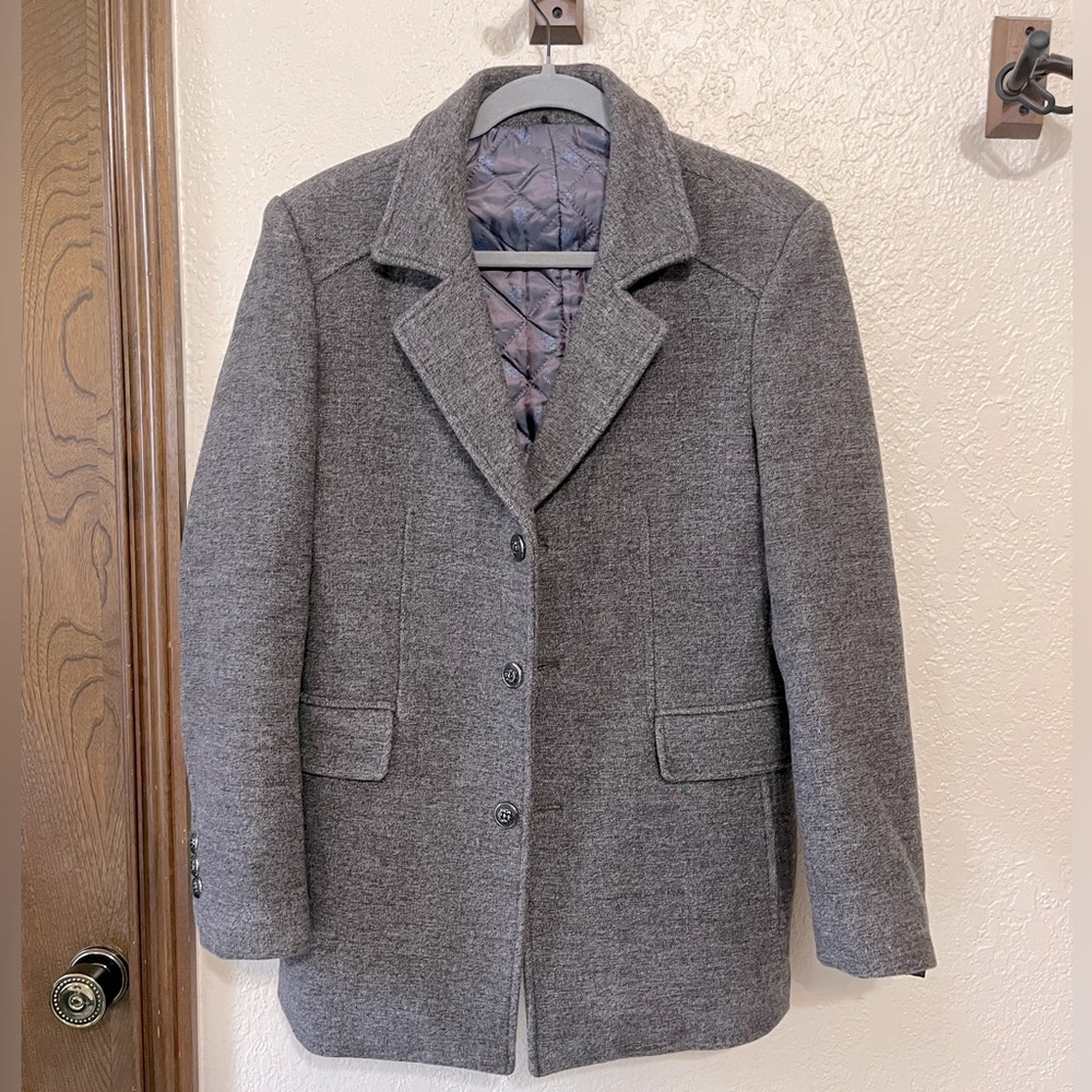 Vintage Peacoat-Style Blazer